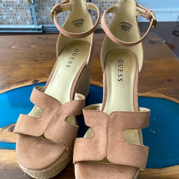 Guess Wedges Summer Heels | Casual/Dressy Pumps - Picture 1 of 7